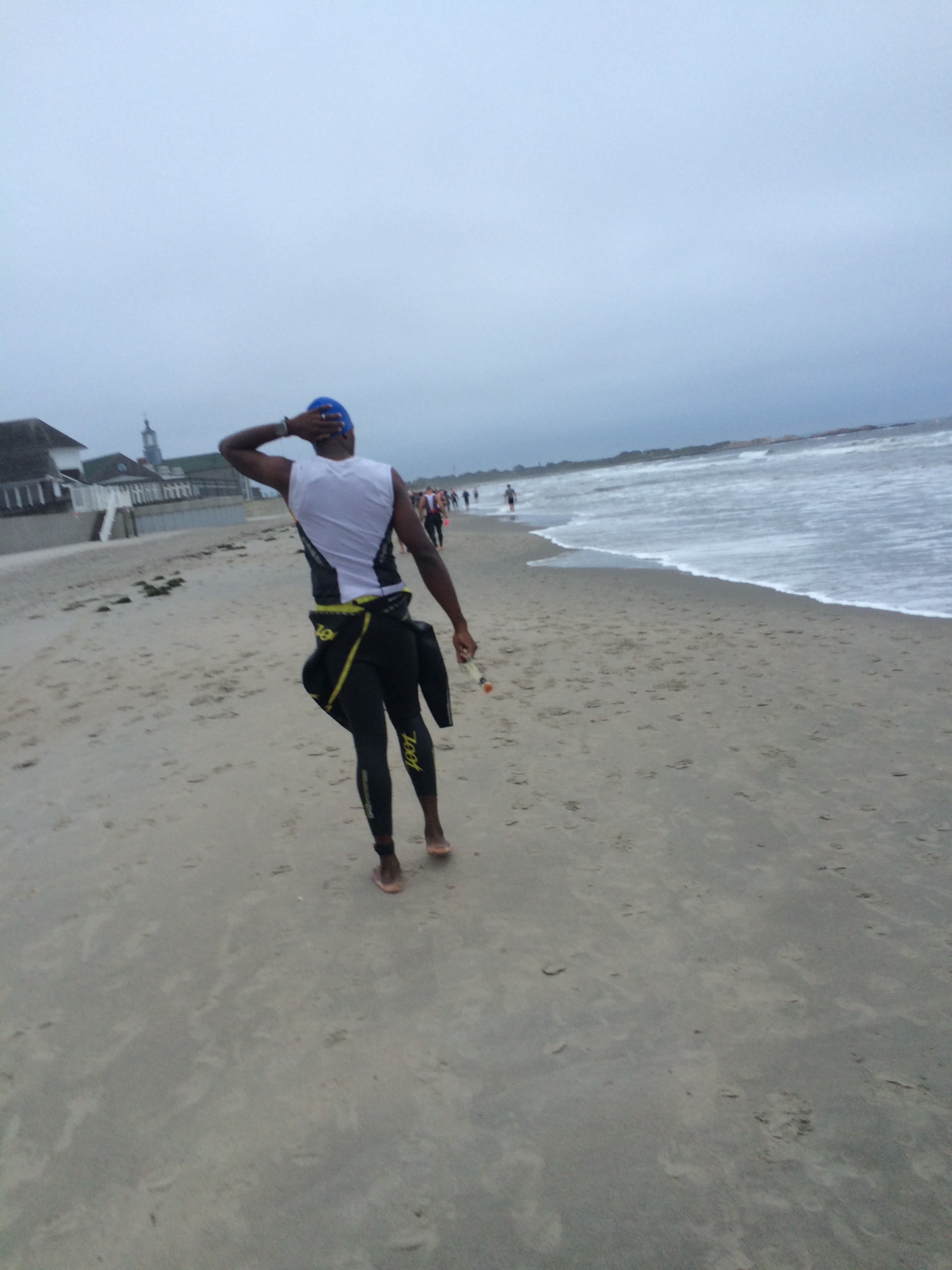 Maybe I should be scratching my head for this swim