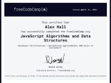 Freecodecamp Javascript Certification