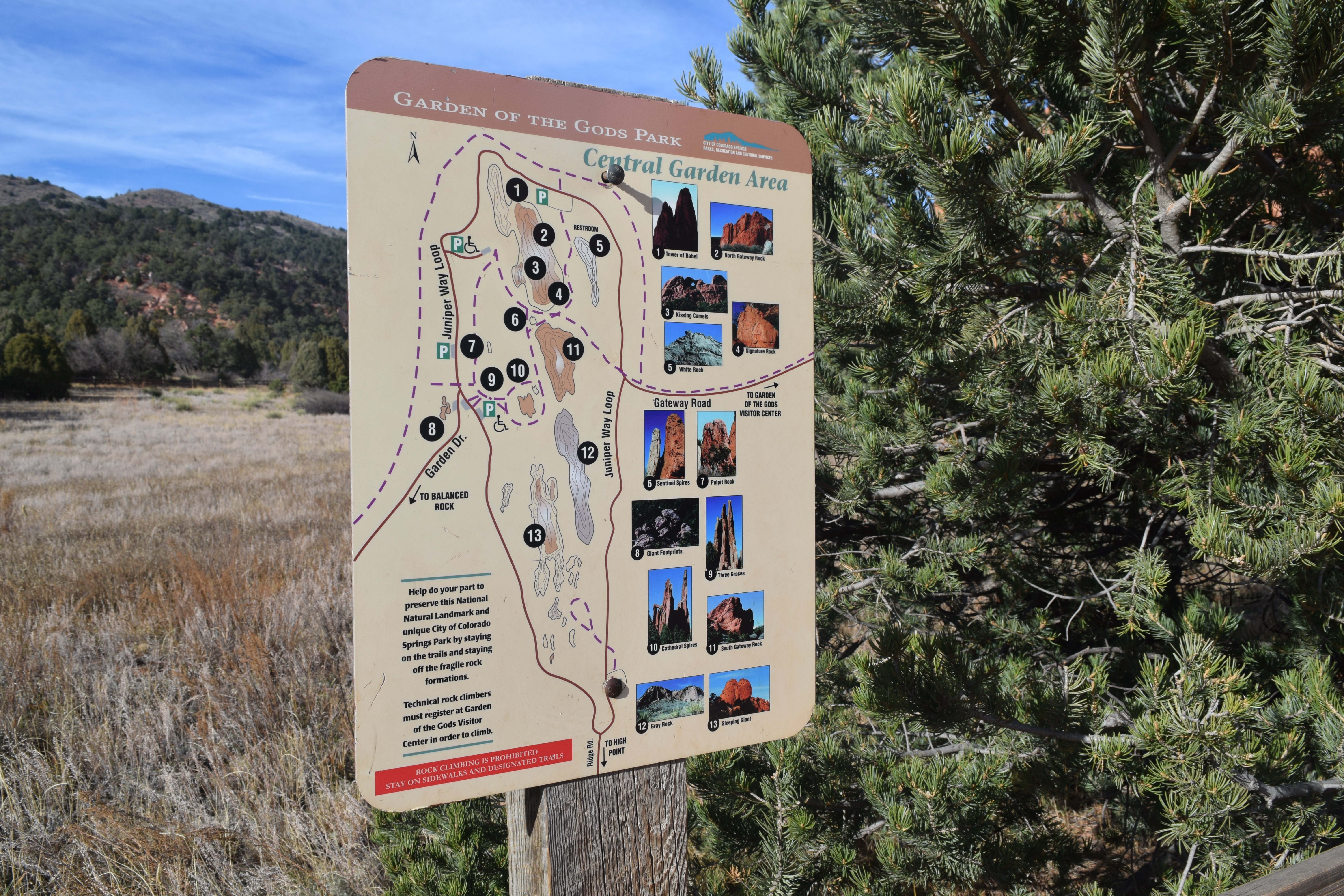 Trailhead - Garden of the Gods Park