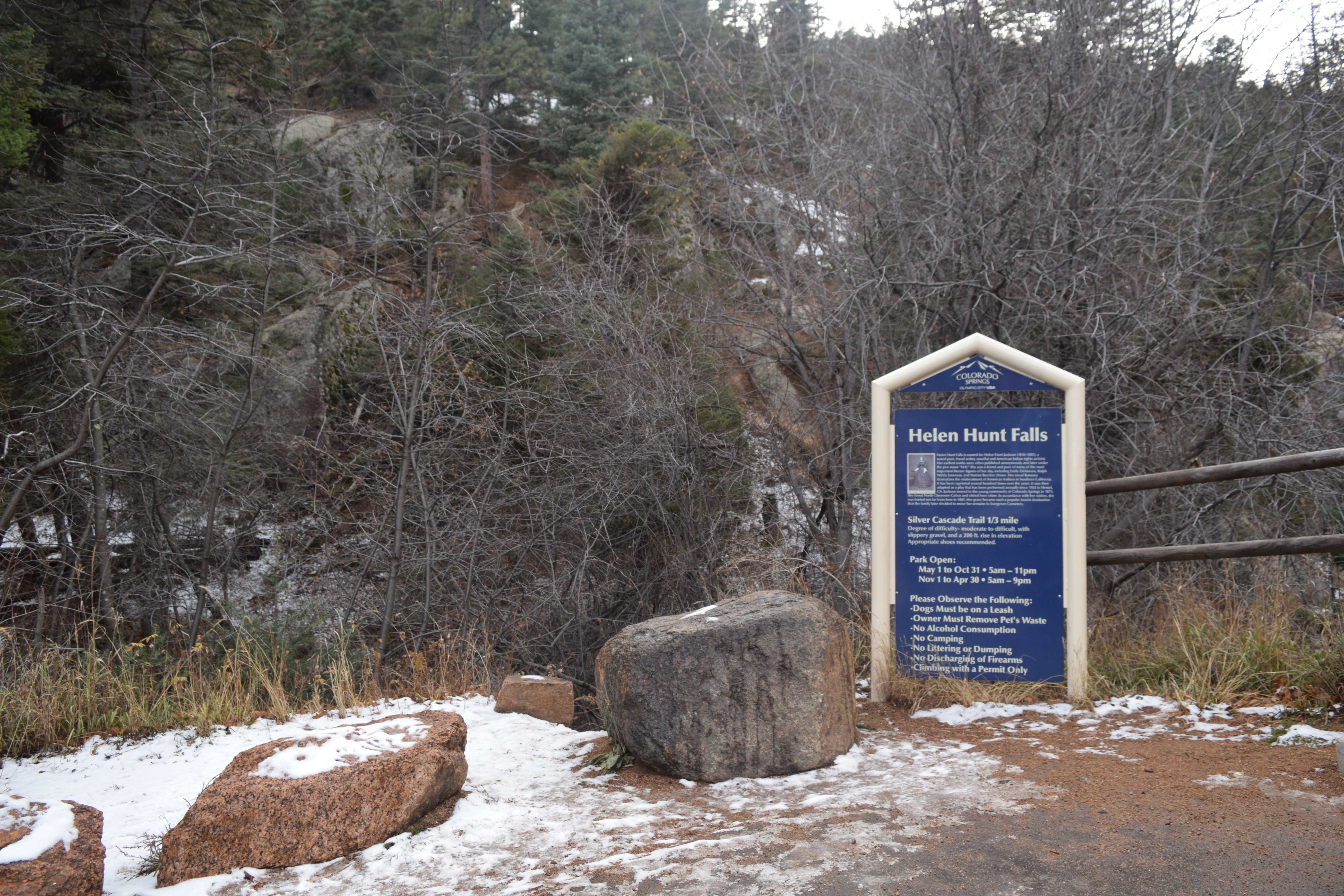 Helen Hunt Falls Trailhead
