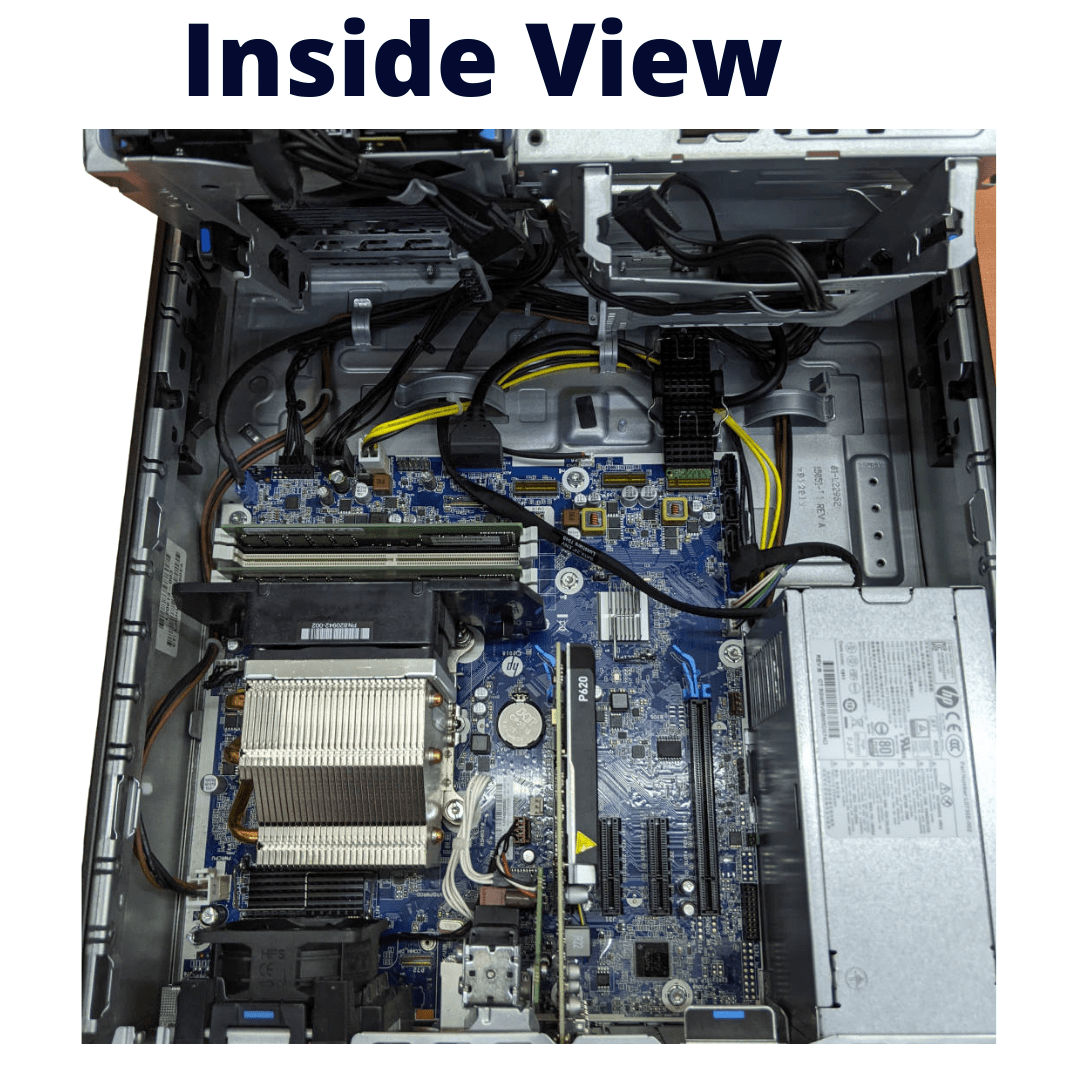 2747☆HP Z2 SFF G4 Xeon E-2124G HDD/無メモリ/8GB BIOS確認