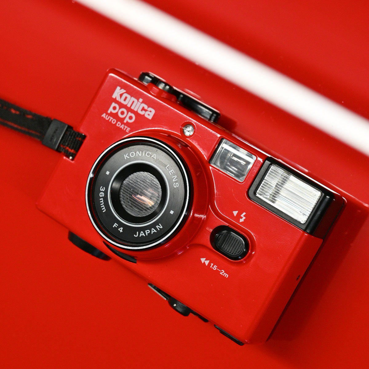 Konica Pop Auto Date (Red) SN#855584