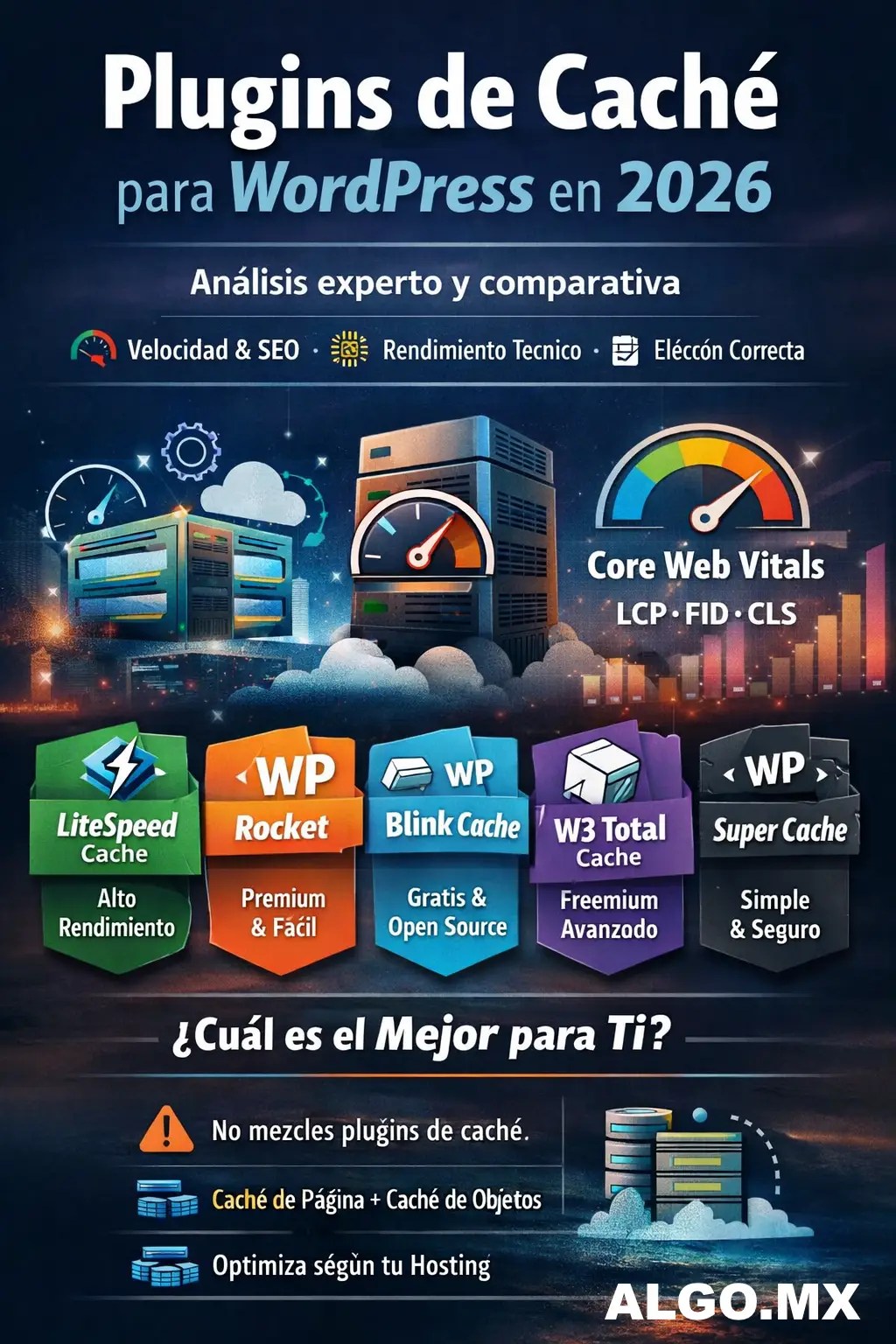 Plugins de caché para WordPress en 2026