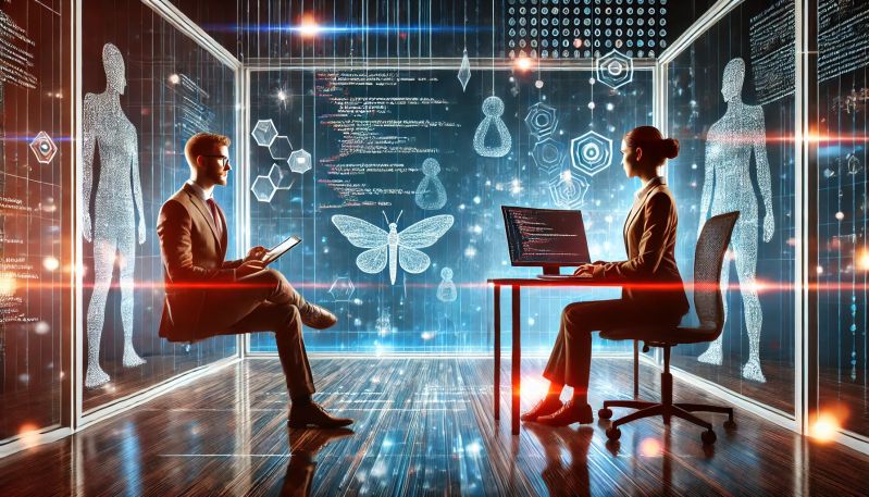 Mastering The Art Of Coding Interviews A Comprehensive Guide - Ultra HD Vintage Illustrations for Desktop