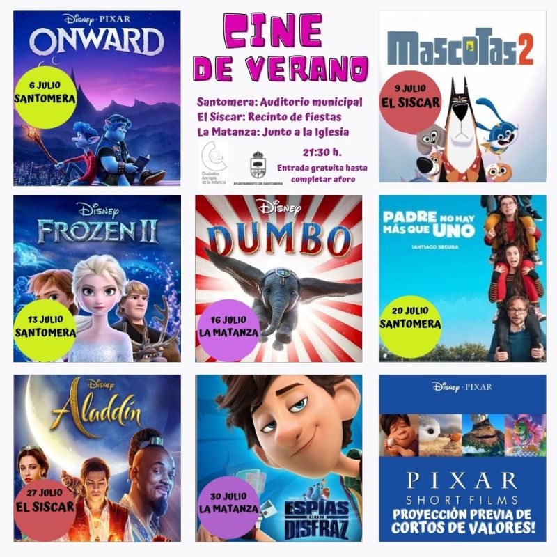 cine de verano santomera