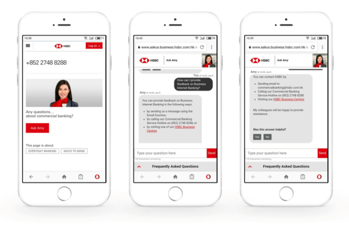HSBC Amy Chatbot 