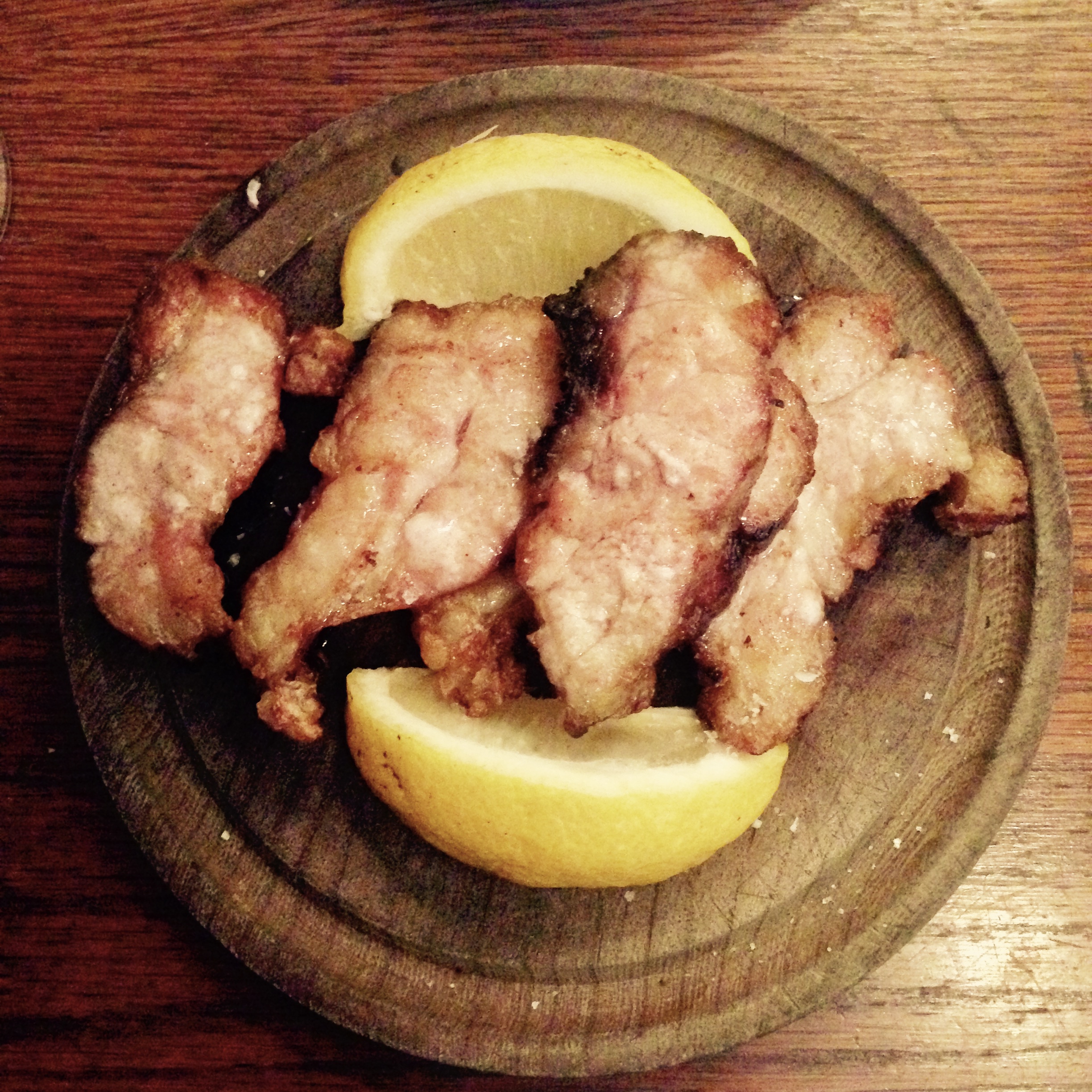 A falta de chinchulines, mollejas!