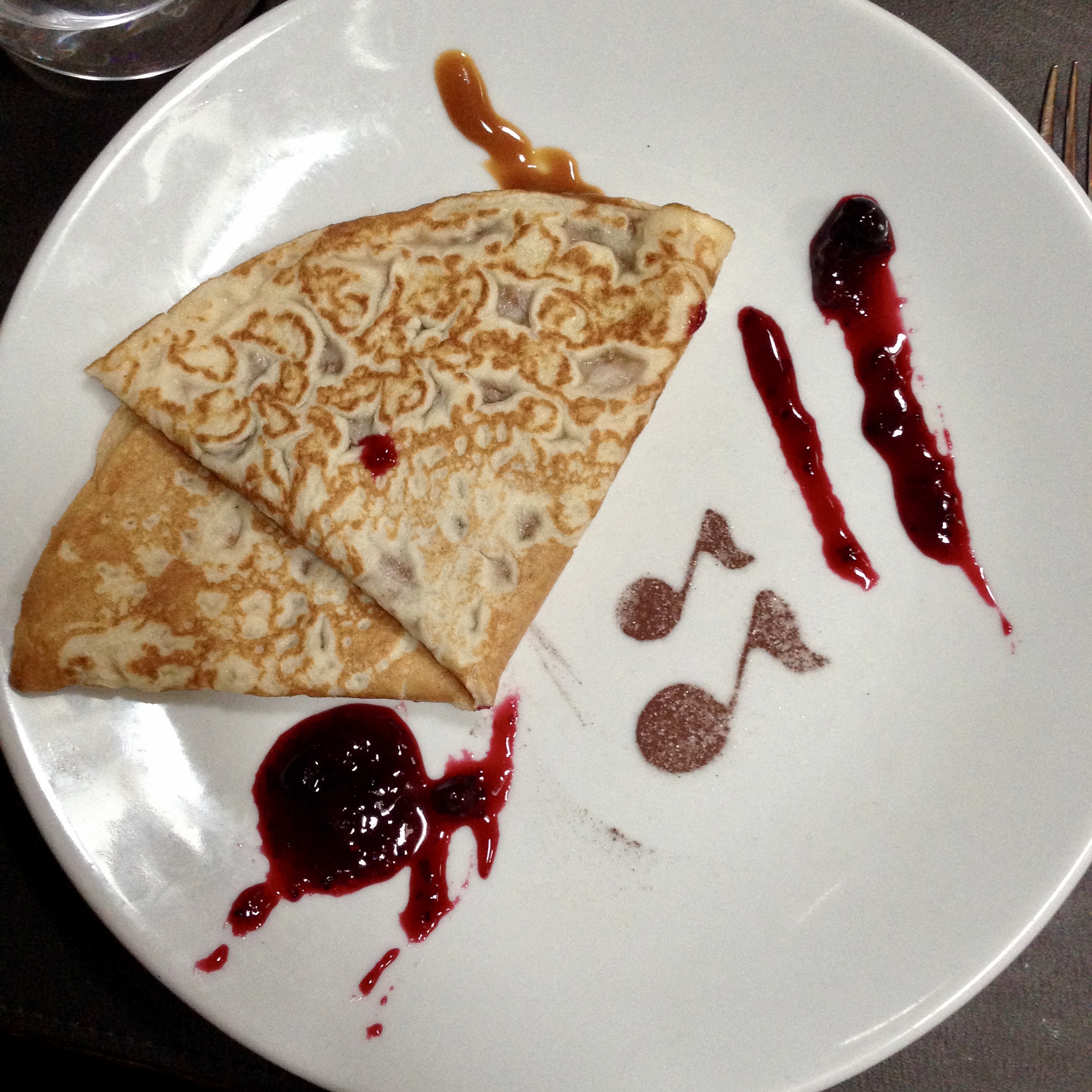 Me tocó el panqueque musical