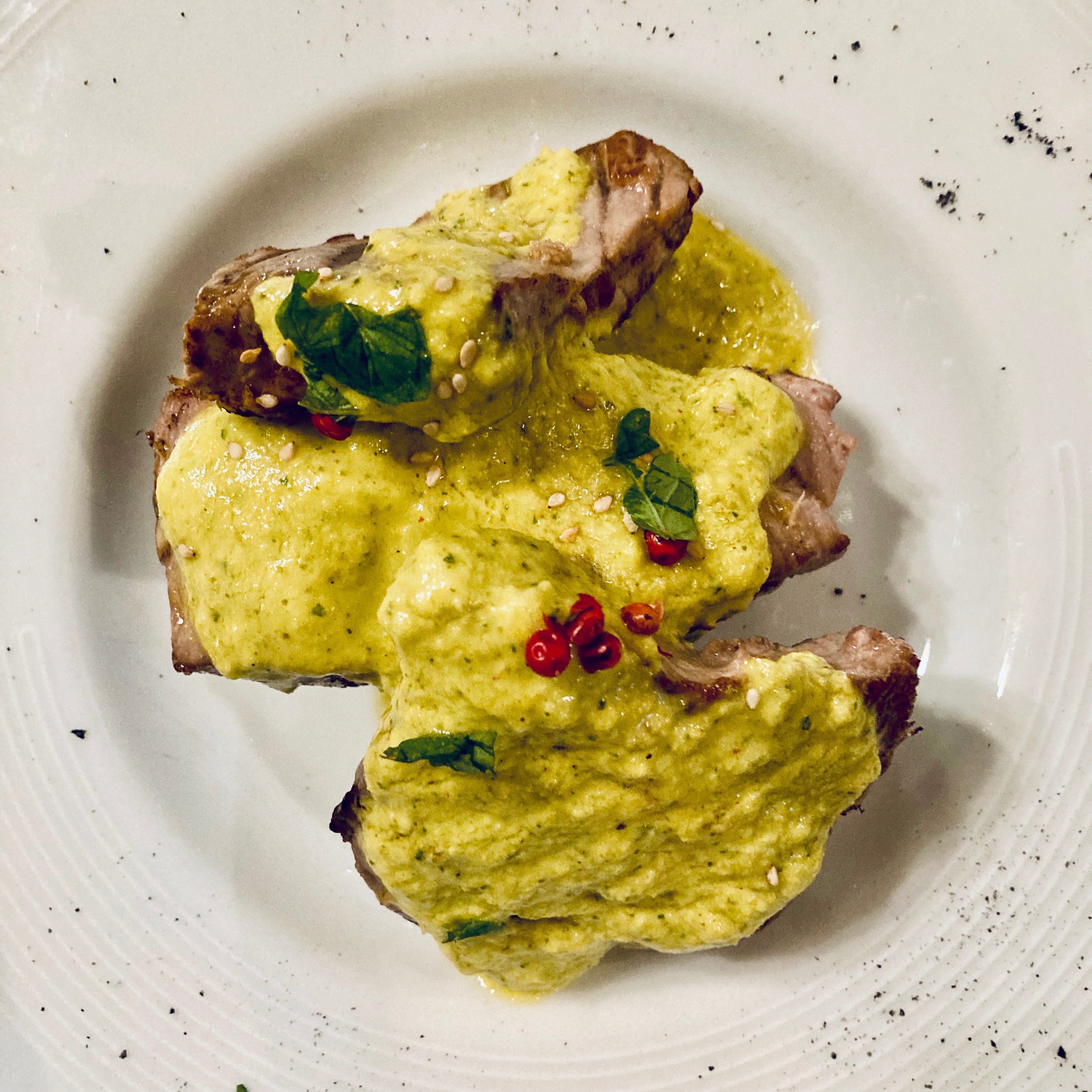 Tonno in Salsa allo Zafferano