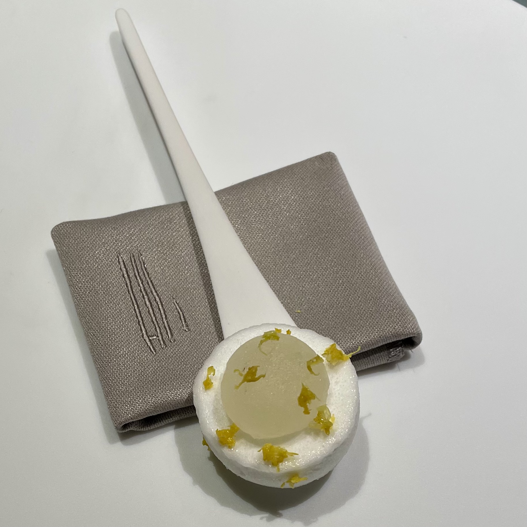 Pastilla Helada de Sake y Yuzu