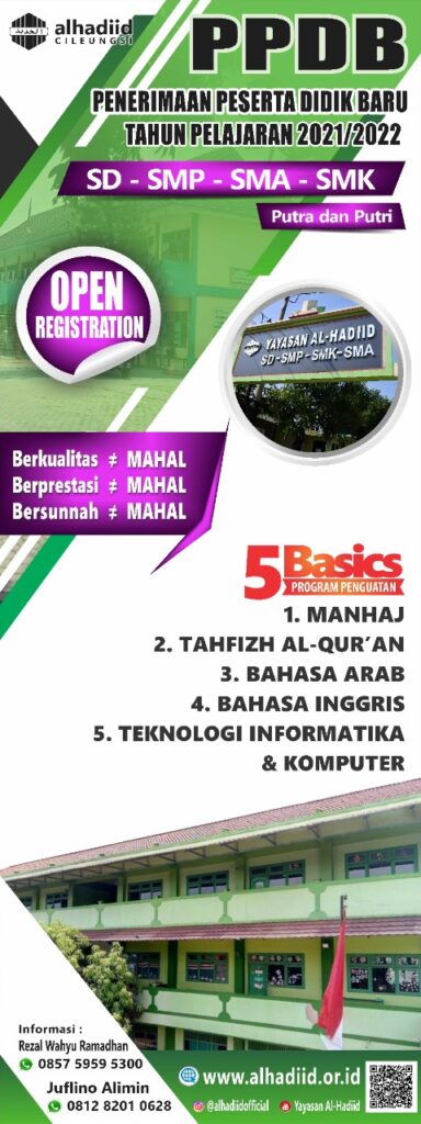 087881335518 smk 1 (khusus putra) . Sma Al Hadiid Yayasan Al Hadiid Cileungsi