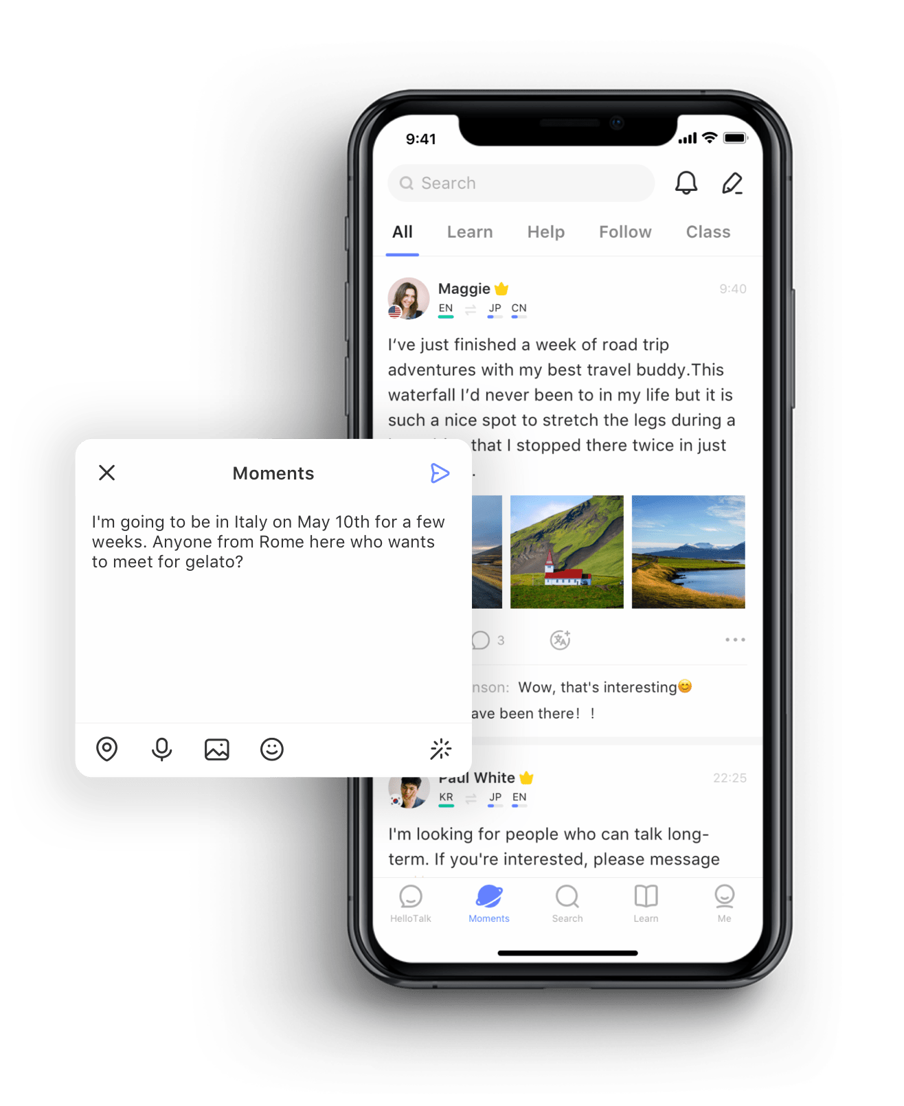 Are trying every effort to restore the service, and it will be back to normal in 30 mins. Hellotalk Free Language Exchange Language Partners
