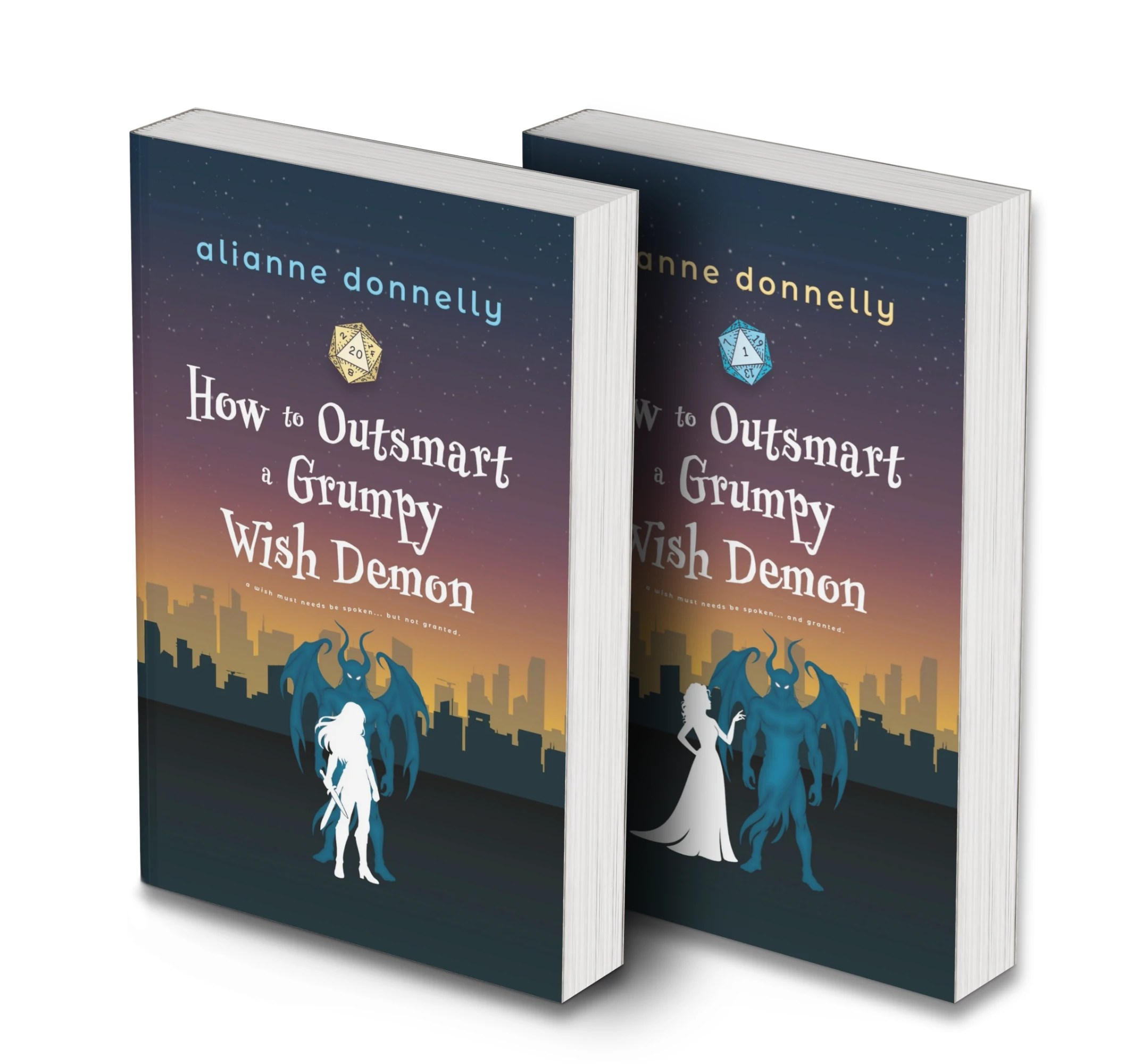 how to outsmart a grumpy wish demon books standing up