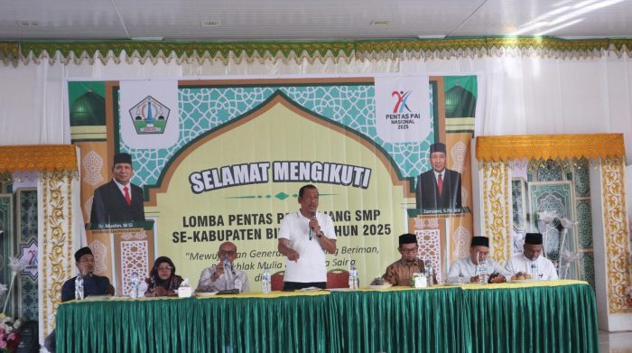 Pentas Pendidikan Agama Islam (PAI) tingkat SMP se-Kabupaten Bireuen.