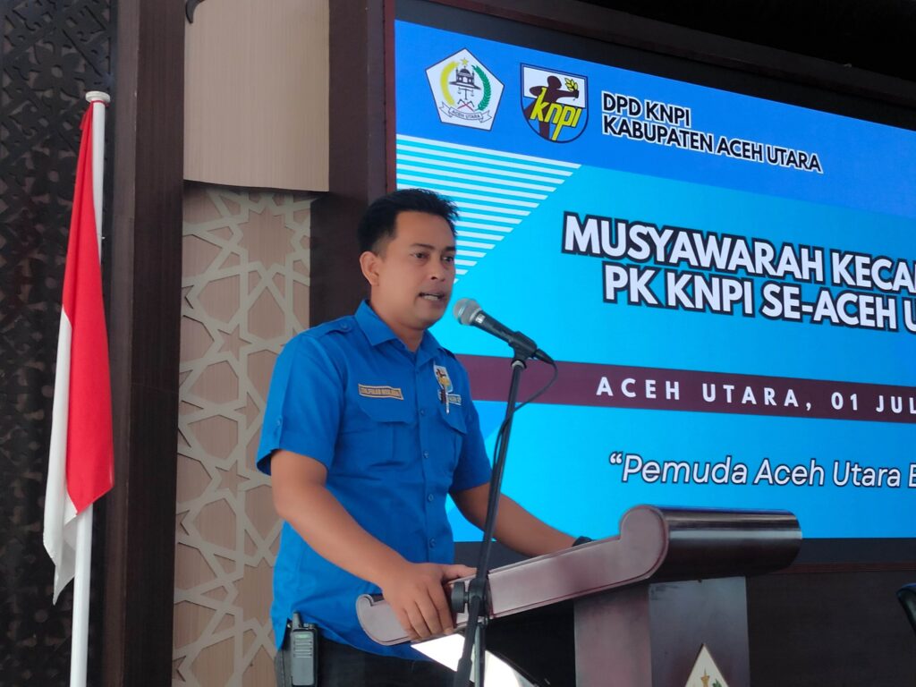 Ketua Panitia Musda XIII KNPI Aceh Utara, Zulfikar Mulieng