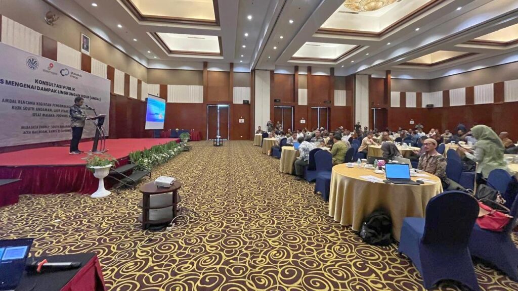 Mubadala Energy (South Andaman) RSC Ltd. bersama SKK Migas melaksanakan konsultasi publik untuk penyusunan AMDAL rencana pengembangan Lapangan Gas Tangkulo yang berlokasi di lepas pantai utara Lhokseumawe.