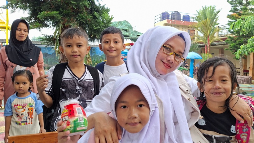 Islamic Relief Indonesia menggelar pertemuan koordinasi bersama anak-anak yatim dan keluarga penerima manfaat Program Sponsorship di Cianjur, Jawa Barat