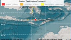 BMKG Keluarkan Peringatan Dini Tsunami usai Gempa M7,7 Guncang NTT