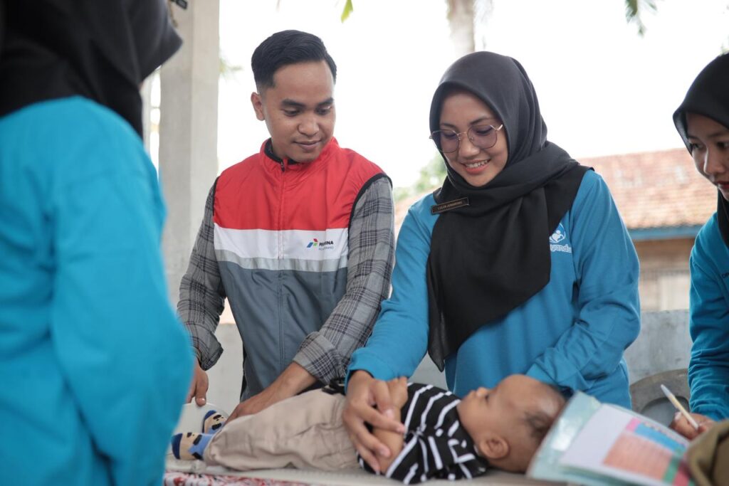 Kader Posyandu mengikuti pembekalan dalam program GEMAR SEHAT binaan PHE Jambi Merang guna meningkatkan kapasitas dan keterampilan pelayanan kesehatan dasar masyarakat