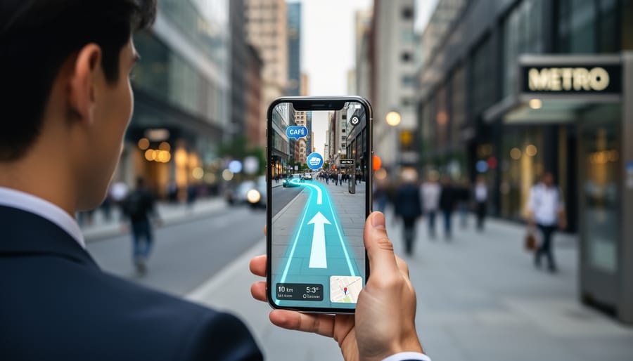 How AI Is What You See In Augmented Reality Ask Alice Ar Navigation Urban Environment 