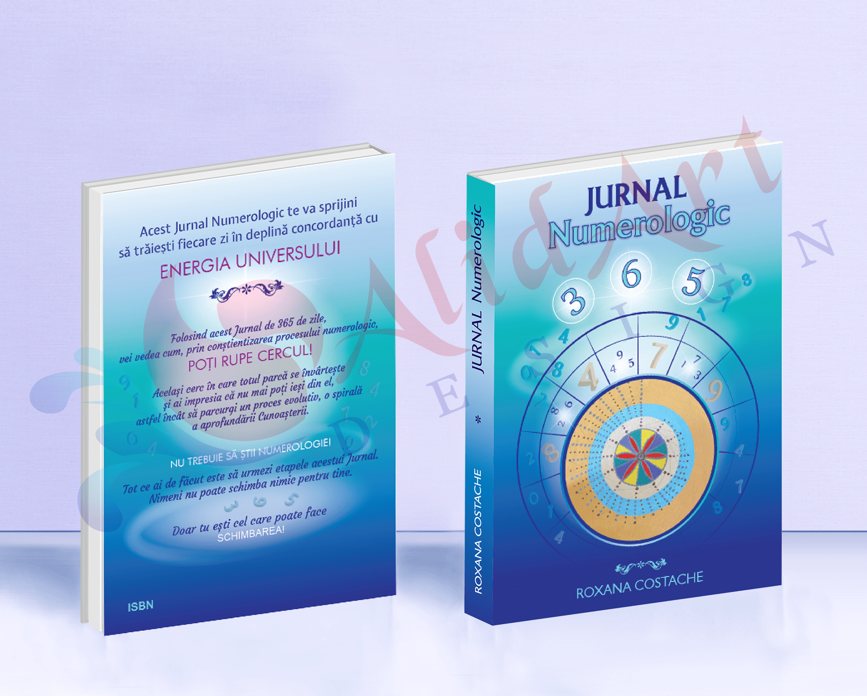 PROIECT: Design copertă de carte * CLIENT: Roxana Costache – București, România