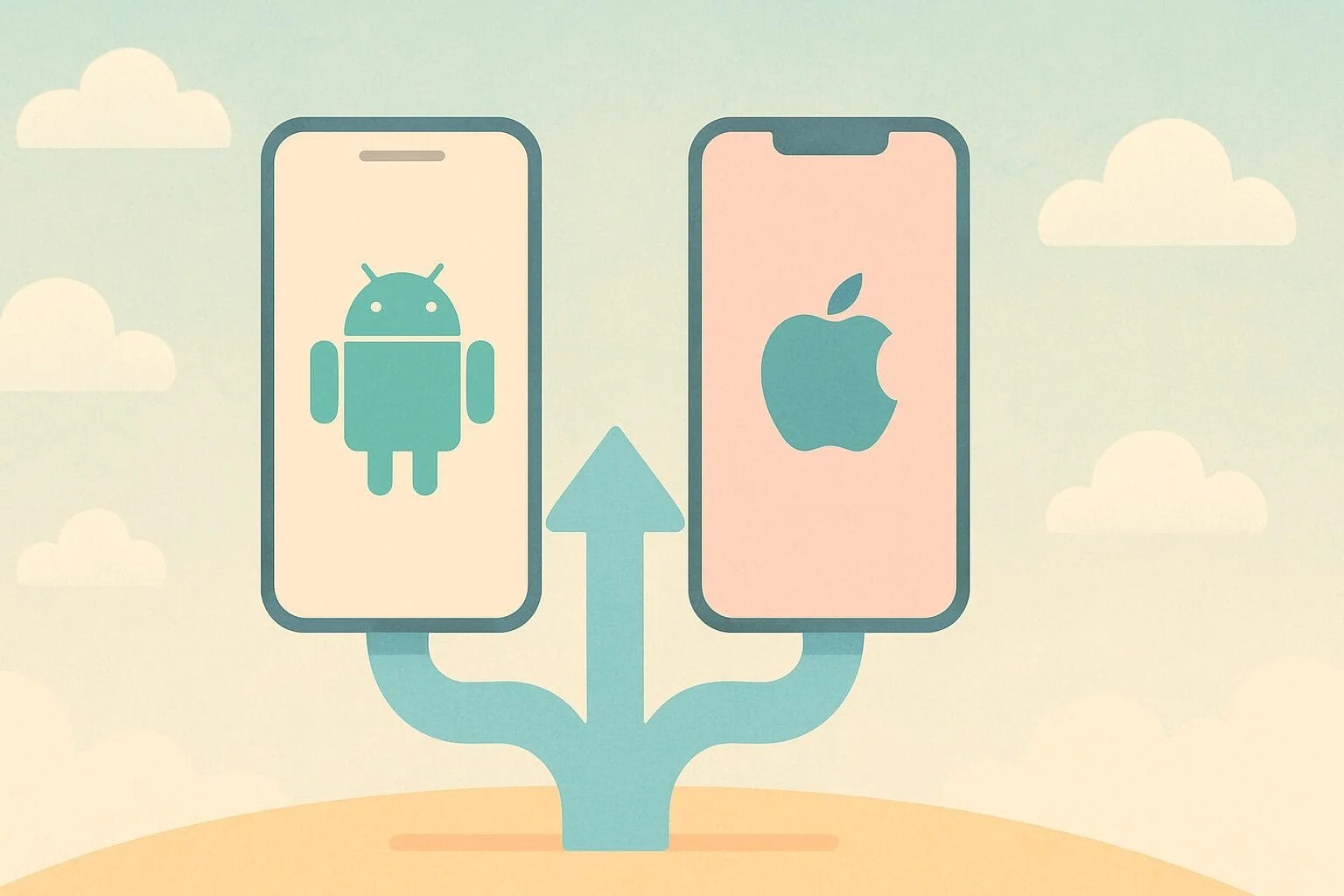Choosing Between Android and iOS First - Free Source Code and Learn Coding