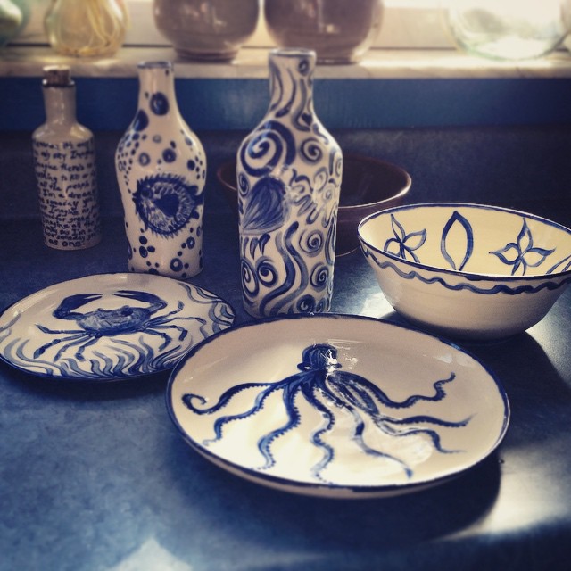 Cobalt glazes