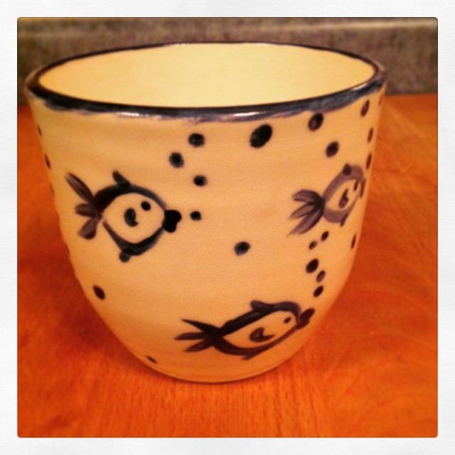 Fish cup