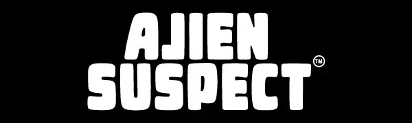 logo BLANCO SOBRE FONDO NEGRO vectorizado con las letras A-L-I-E-N-S-U-