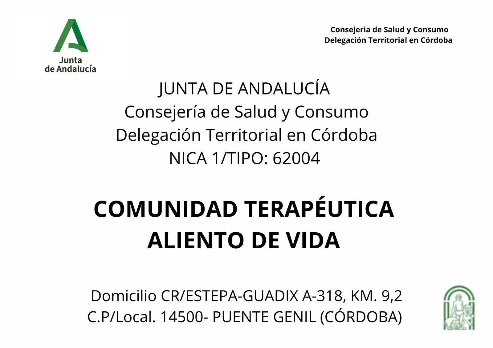 Comunidad Terapéutica Alilento de Vida
