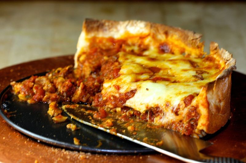 Deep Dish Pizza…