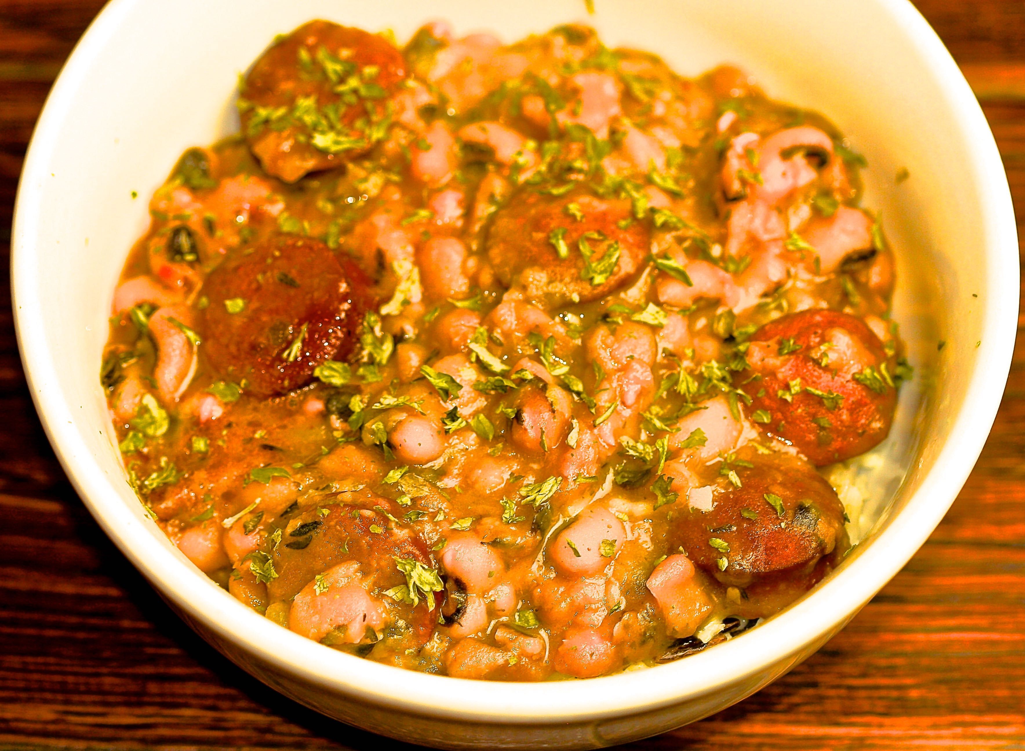 Smoked Sausage and Black-Eyed Peas