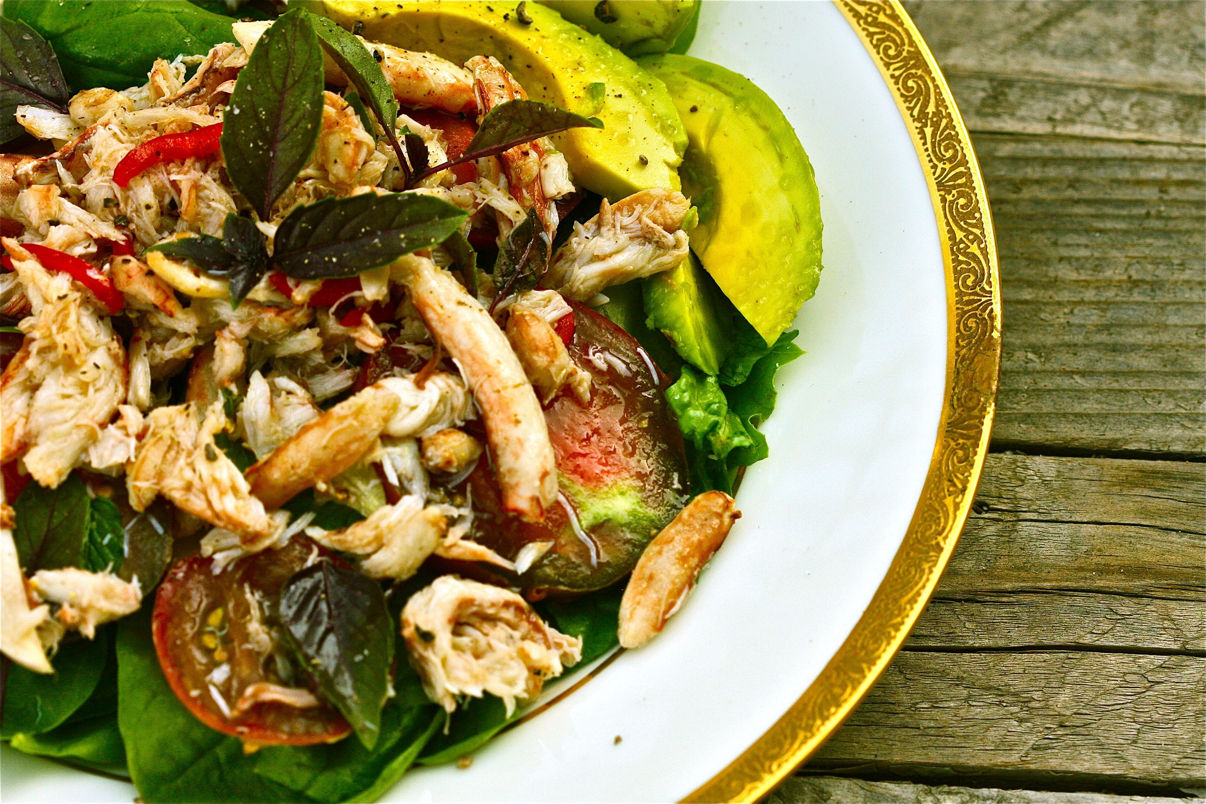 Crab Avocado Salad…