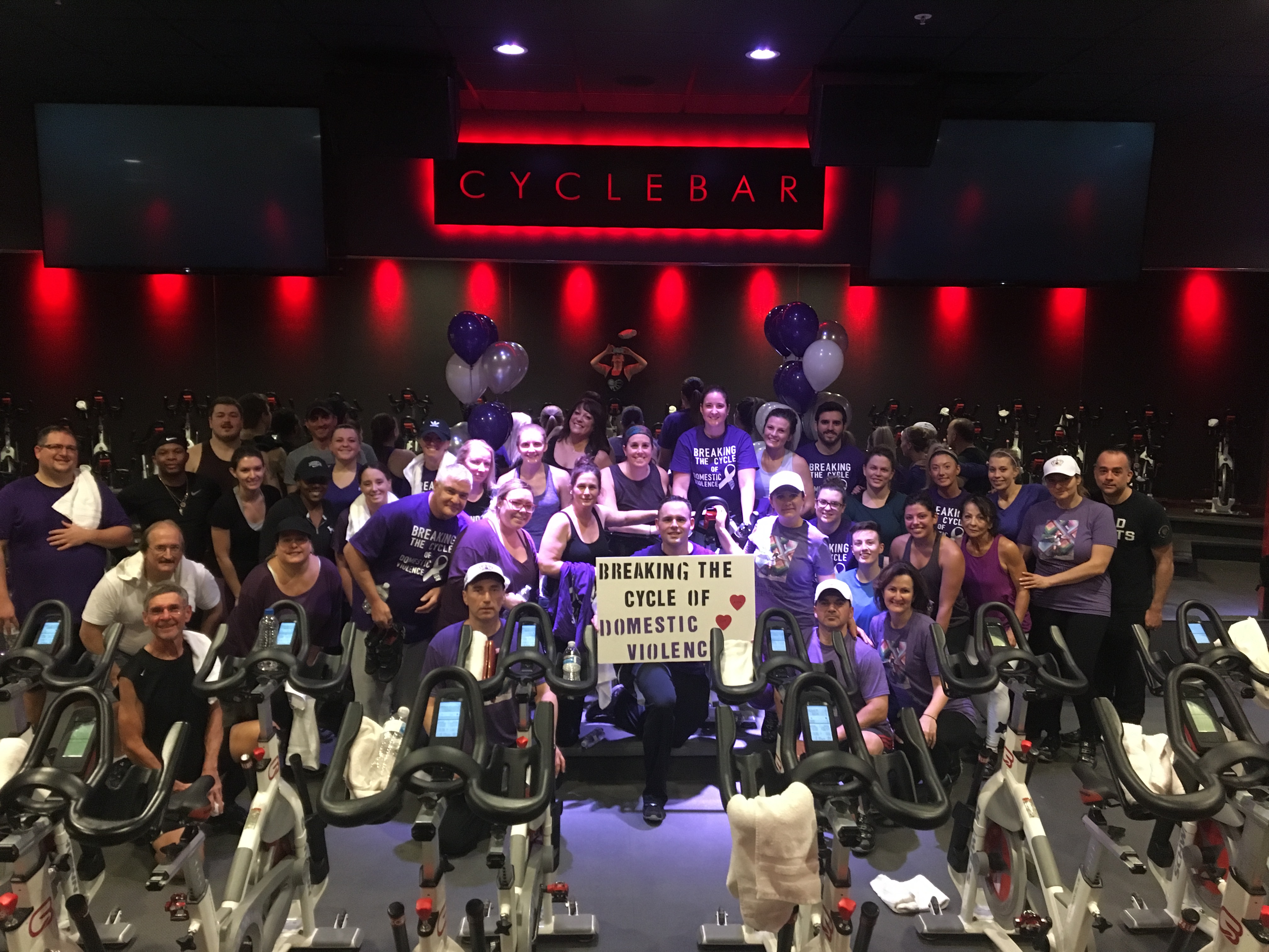 Break the Cycle Cycling Event at CYCLEBAR