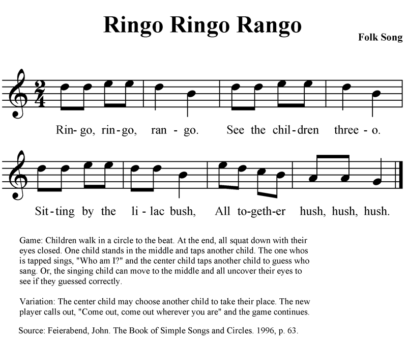 Folk Songs with Lyrics Alisha Gabriel's site