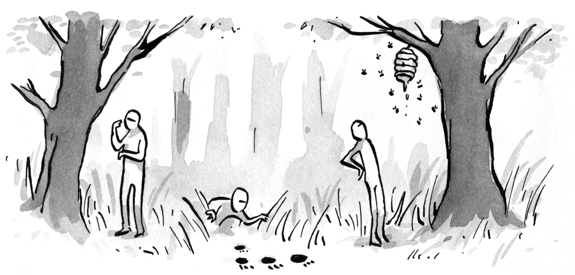 Making up stories: perception, language, and the web