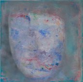 ALIV_FRANZ_MASK_2015_Oel_auf_Leinwand "Mask" Mixed Media 90 x 90 cm