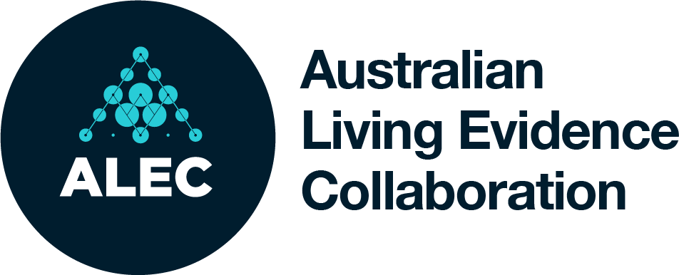Australian Living Evidence Collaboration logo