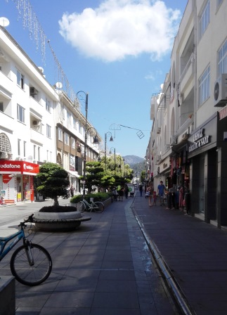 Main shopping street, Marmaris