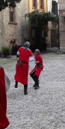 Renactment in the old town