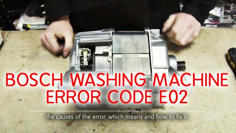 Bosch Washer Error Code E02 - Premium Abstract Pattern Gallery - High Resolution