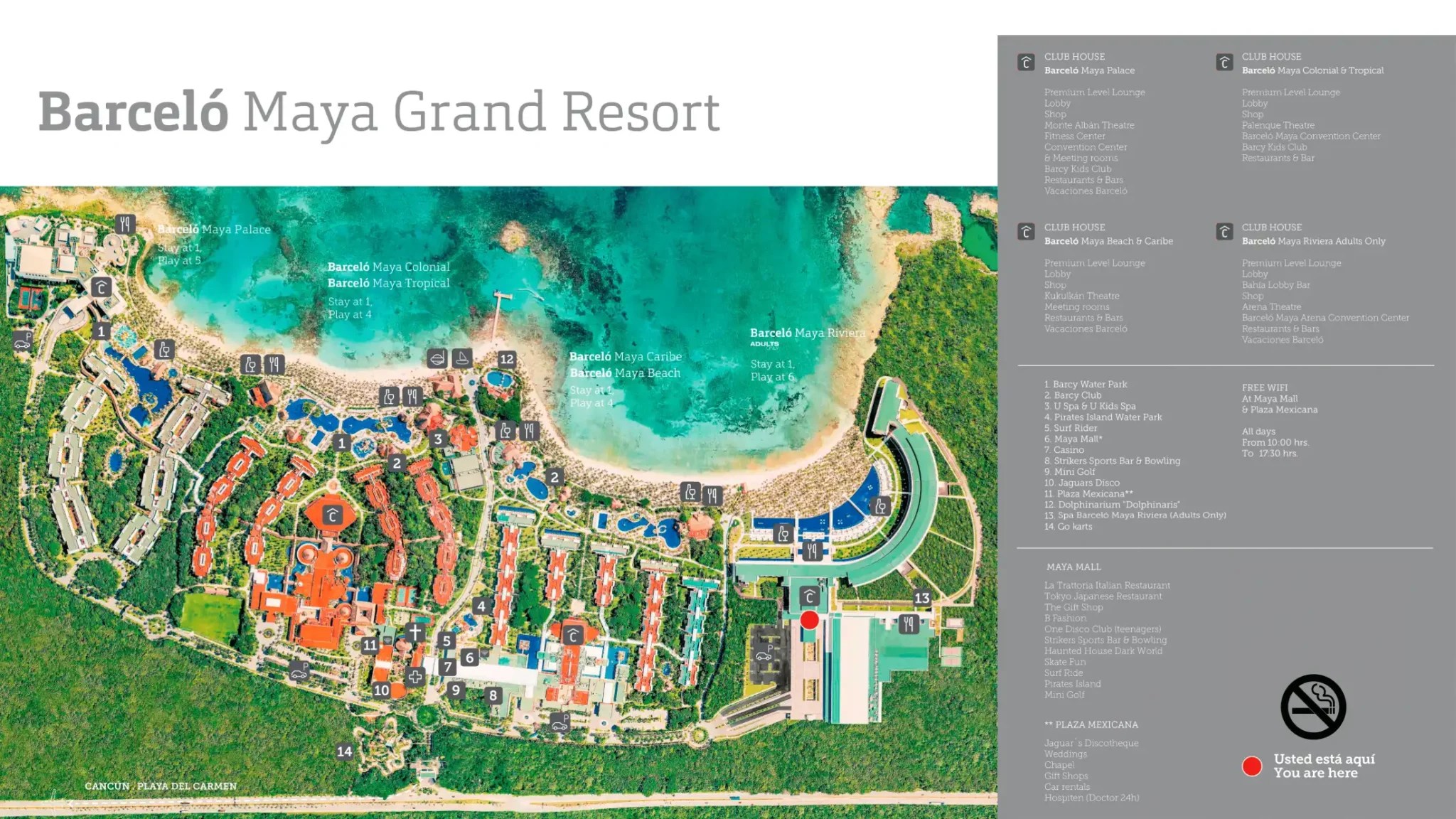 Resort Map Barcelo Maya Caribe Riviera Maya Mexico Barcelo Maya Barcelo Maya Beach Map 2025 1.webp