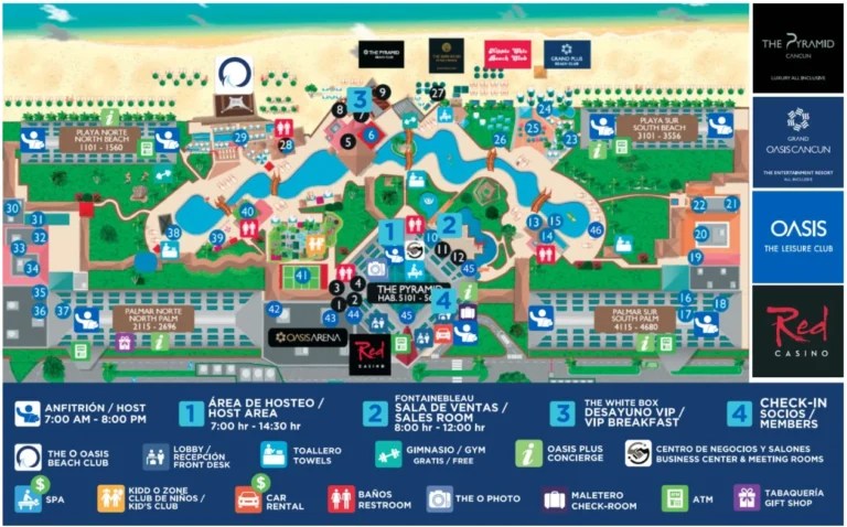 Bahia Principe Grand Coba Map 2023 2020 All Maps The Pyramid Cancun Map 2023