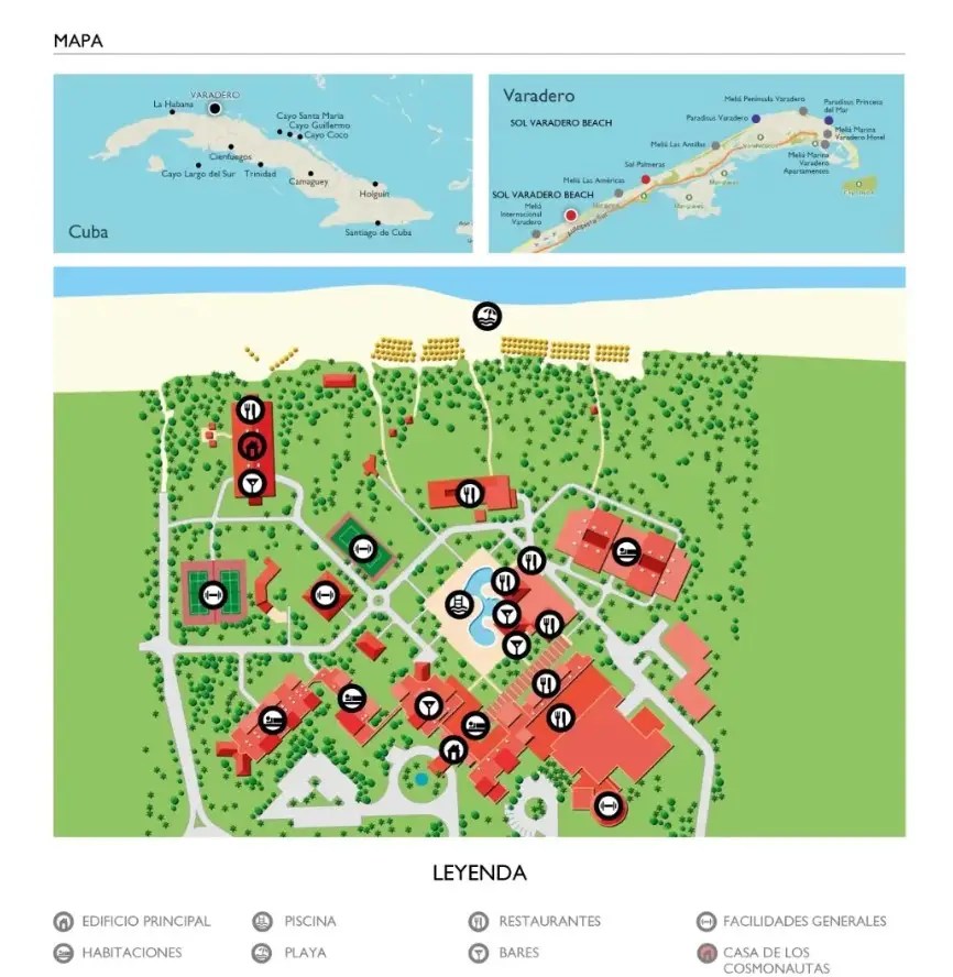 Varadero Beach Map Sol Varadero Beach Melia Map 2023.webp