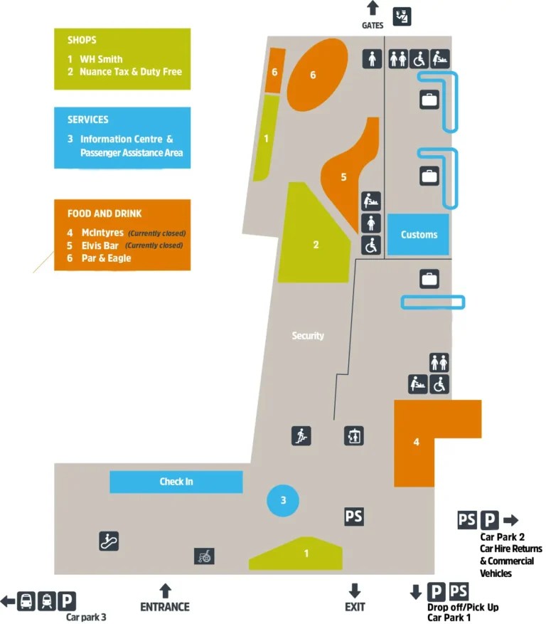 Piarco Airport Terminal Map 2025 2024 All Maps PIK Airport Terminal Overview Map 2024