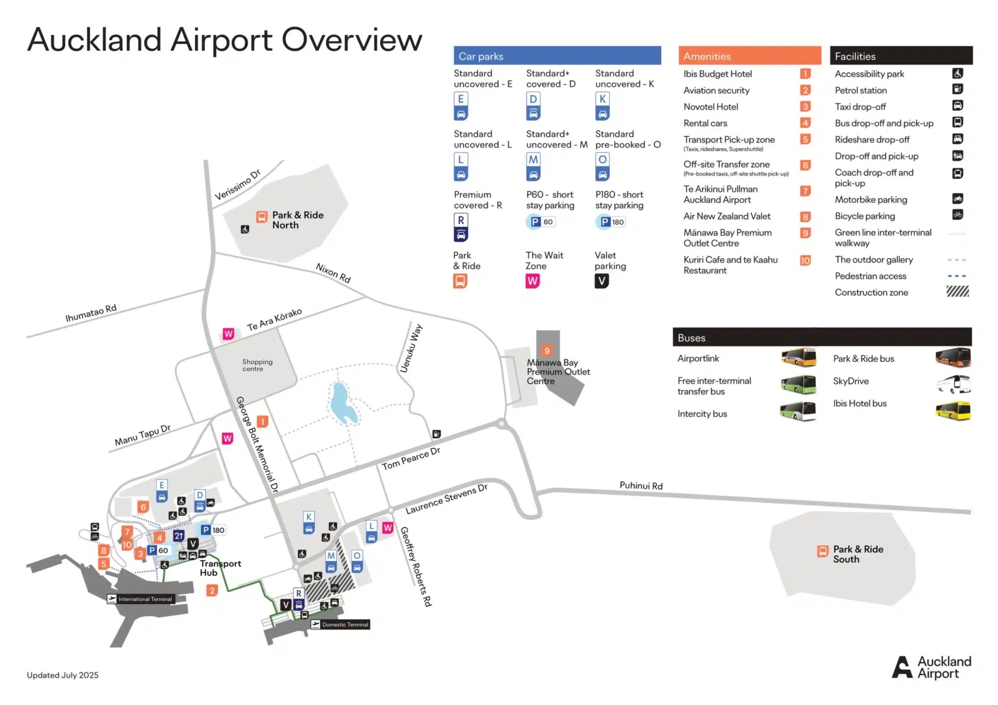 Auckland Airport Map Most Up To Date All Maps Auckland Airport Map 2025.webp