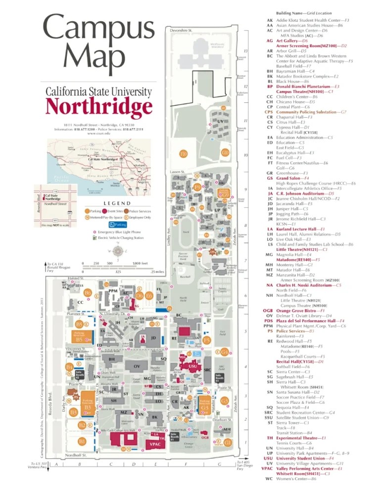 Quinnipiac University Campus Map 2024 All Maps CSUN Campus Map 2024