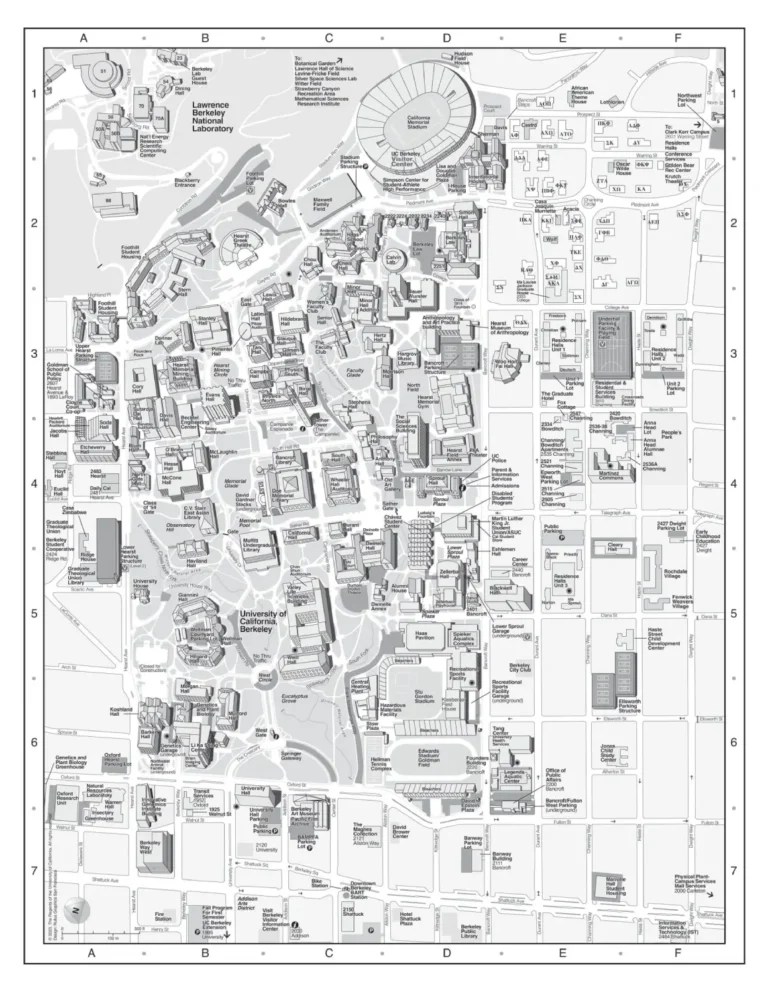 Alabama A M University Campus Map All Maps UCB Campus Overview Map 2024