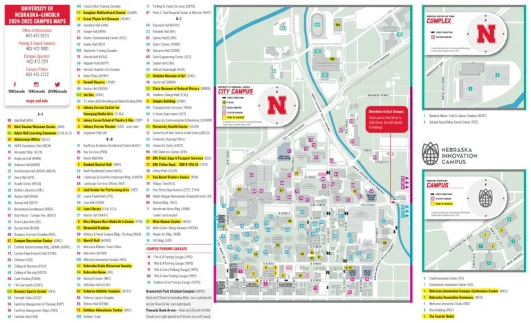 University Of Nevada Campus Map All Maps UNL 2024.