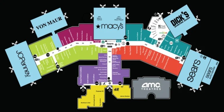 Town Center Mall Map 2024 All Maps Castleton Square Mall Map 2024
